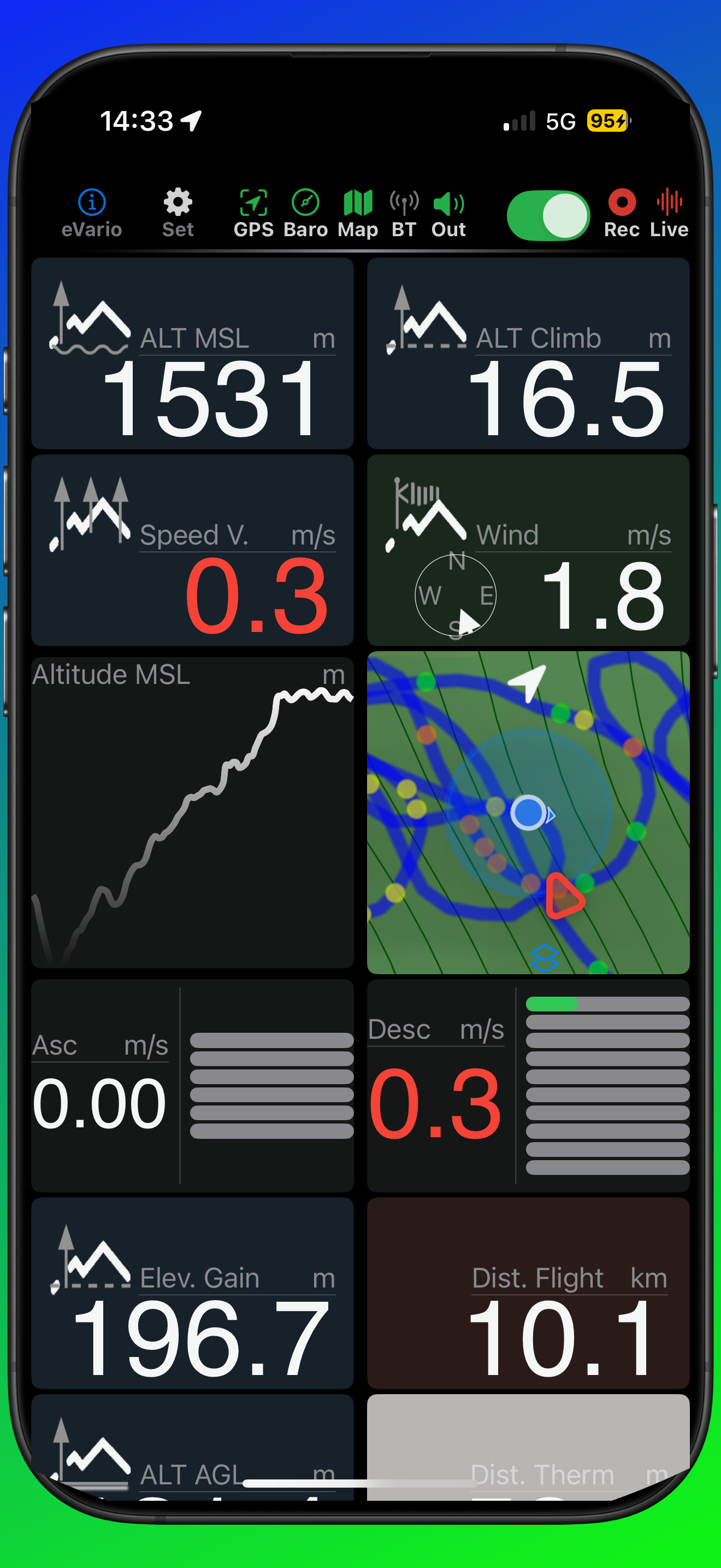 eVario2  - Variometer Pro