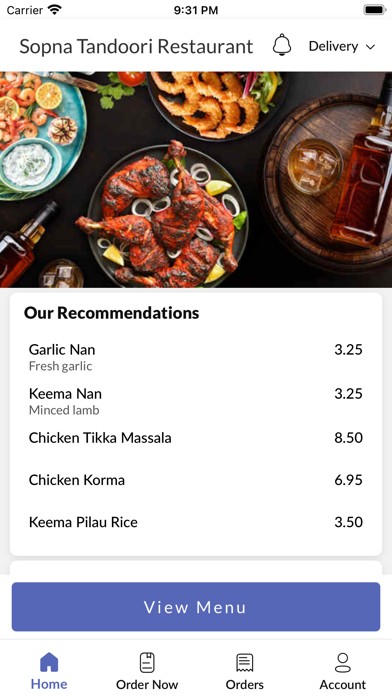 Sopna Tandoori Restaurant Screenshot