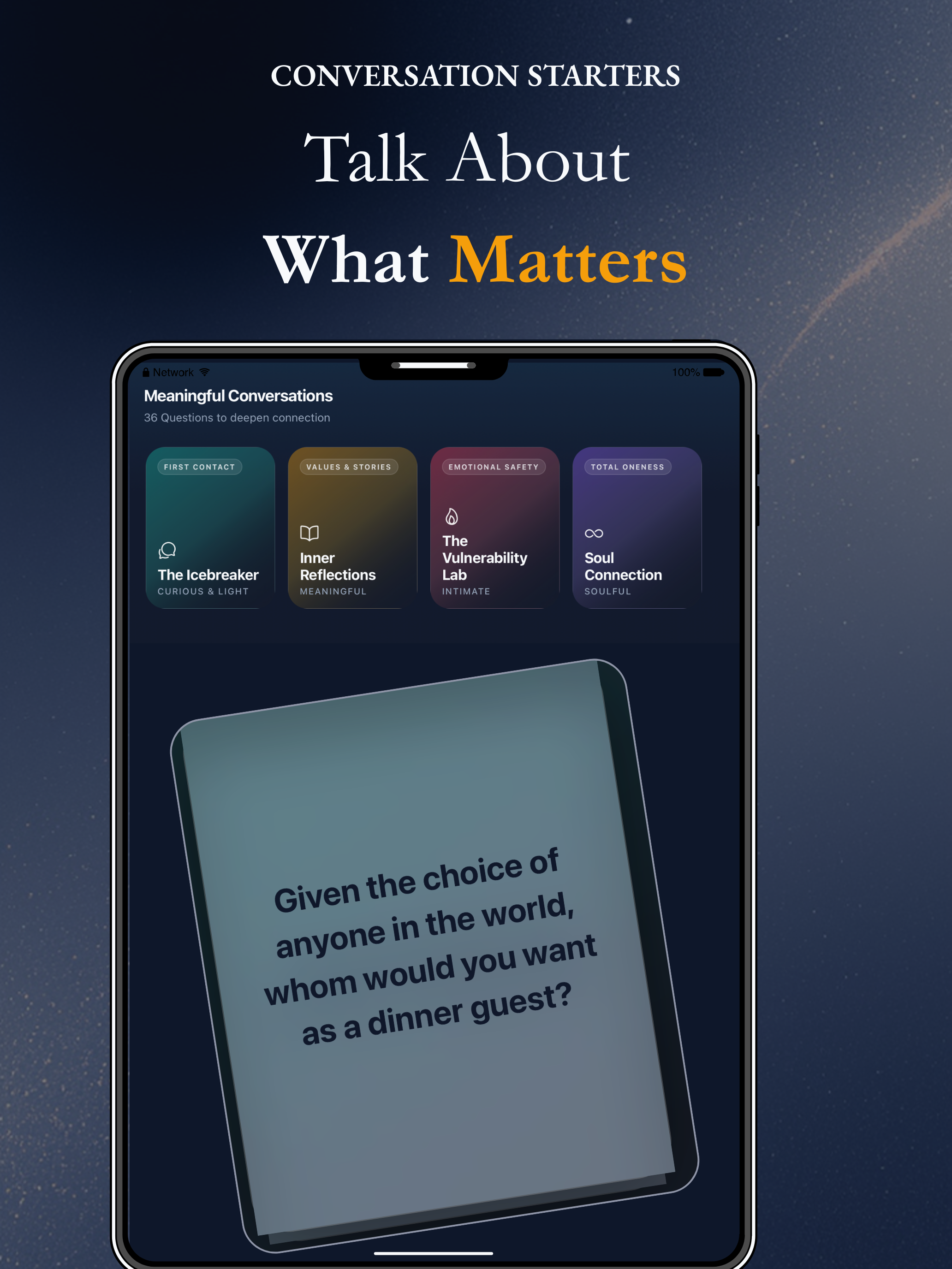 Spark: Conversation Starters