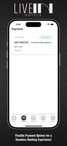 Live in Hotels Partner Central screenshot
