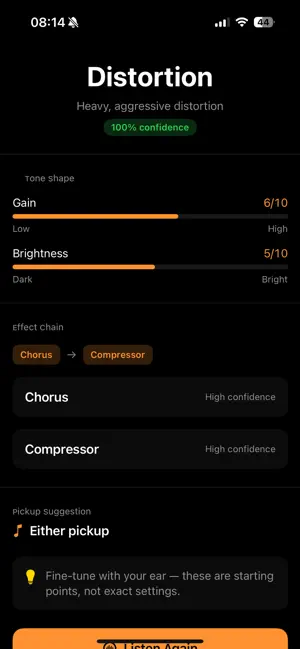 Guitar Tone AI screenshot 4