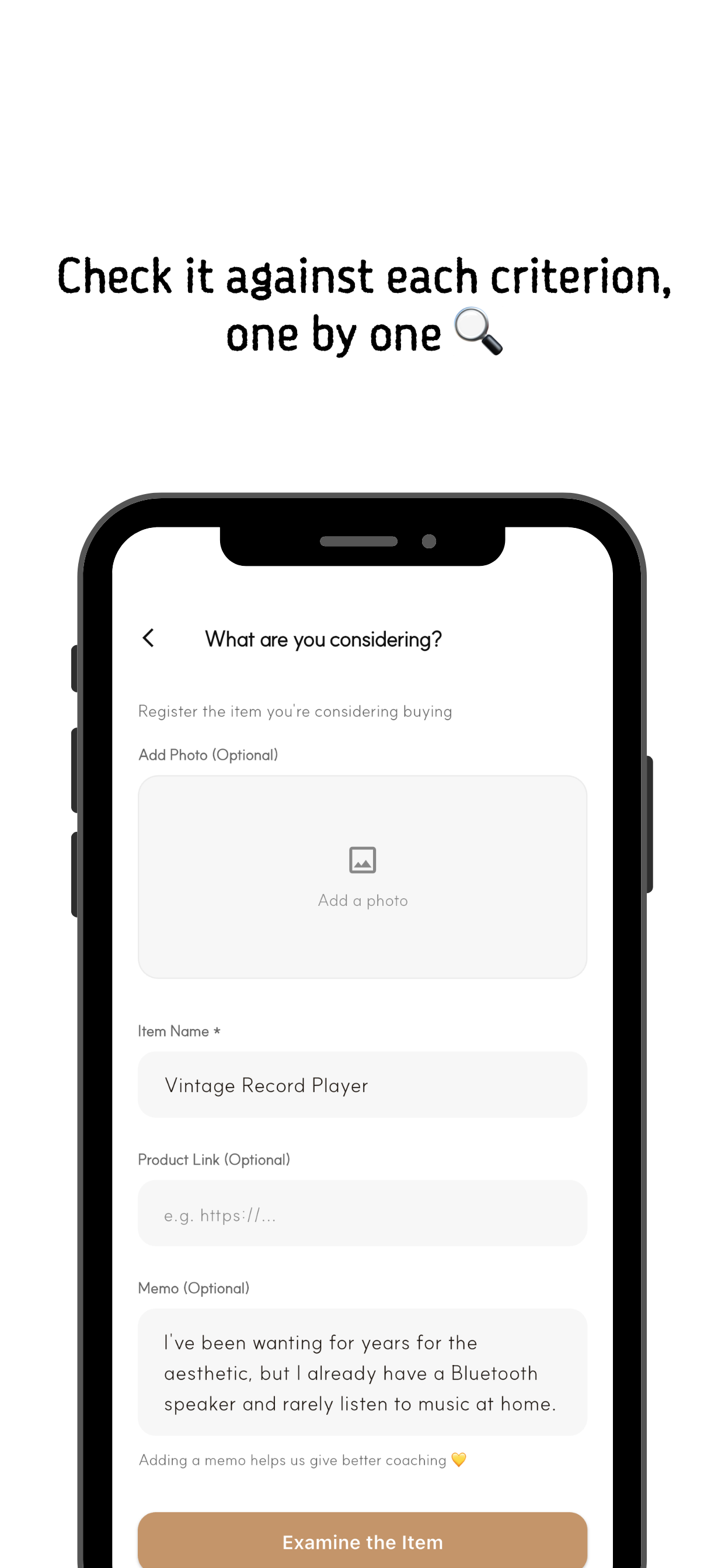 Gomgom - Purchase Decision screenshot 2