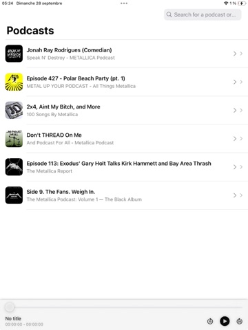 iPodcast Player screenshot 5