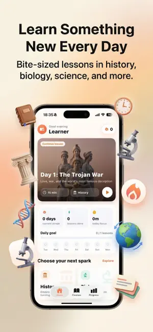 Thinkly: Learn Daily screenshot 1