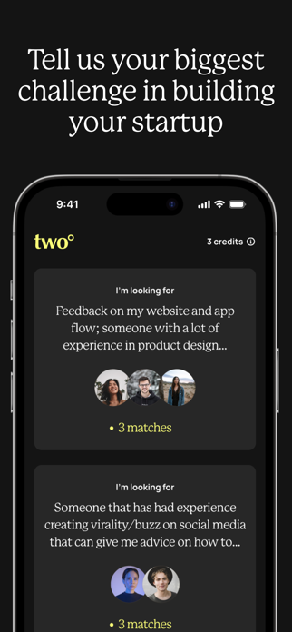 Two Degrees App Screenshot 2 of 5