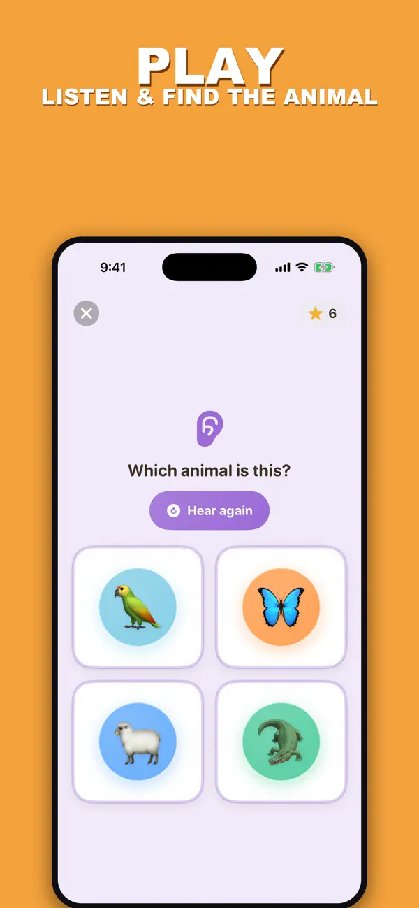 Screenshot #1 pour Animal Sounds for Kids Play