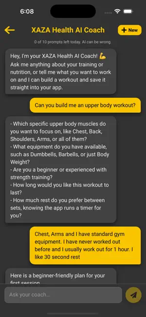 XAZA Health screenshot 1
