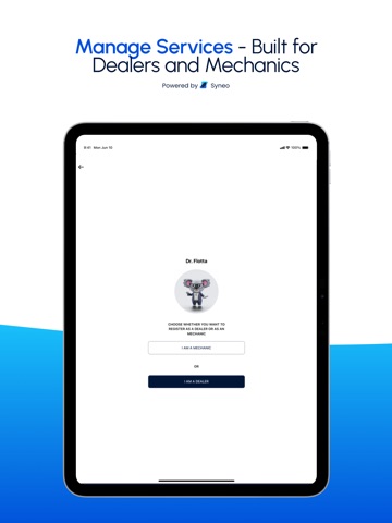 Dr. Flotta iPad screenshot