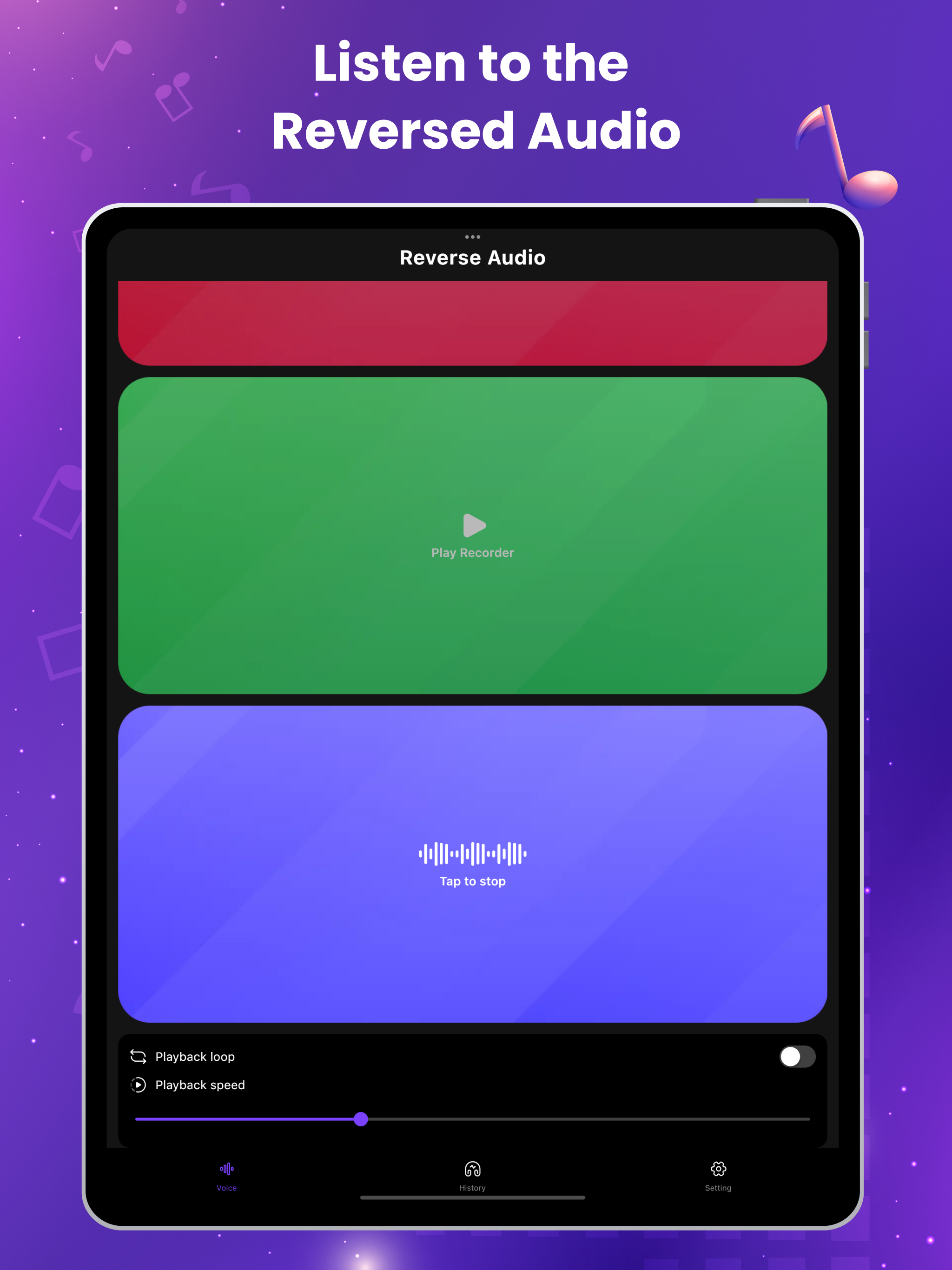 AI Reverse Audio