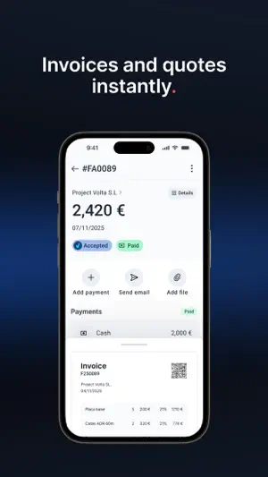 Holded invoicing and much more screenshot 2