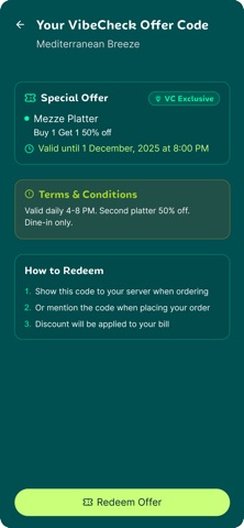 Vibe Check App screenshot