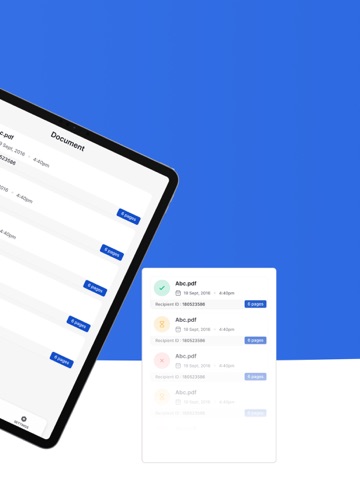Fax Easy – Send & Receive iPad screenshot