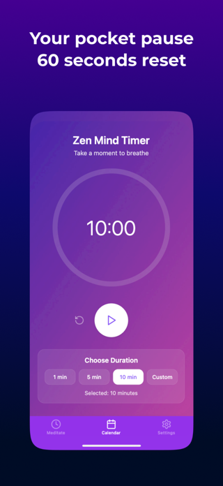 Zen Mind Timer Screenshot 1 of 4