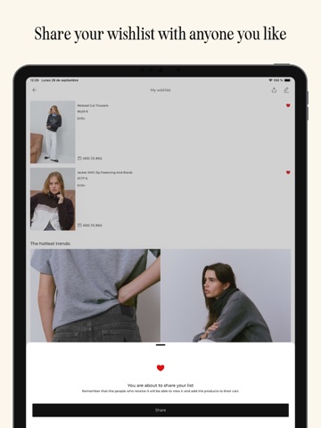 BROWNIE - Womenswear iPad screenshot