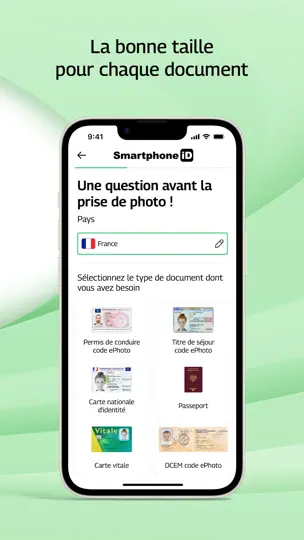 Capture d'écran de Smartphone ID - Photo Identité sur iPhone 8