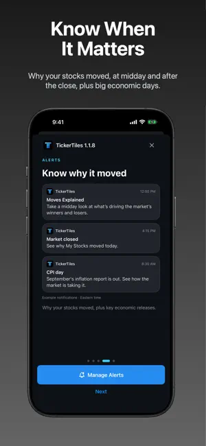 TickerTiles: Stock Dashboard screenshot 5
