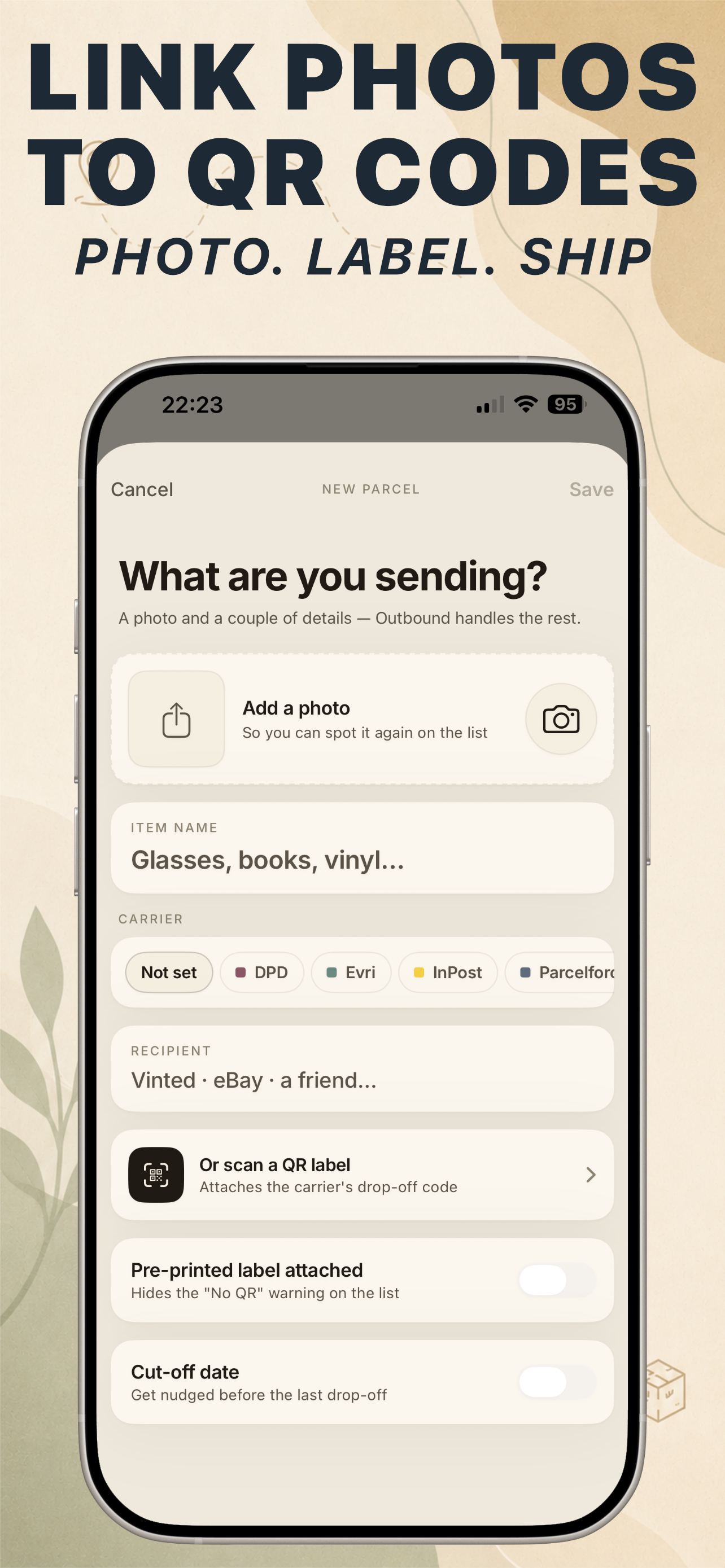 Outbound Parcel Manager screenshot 3