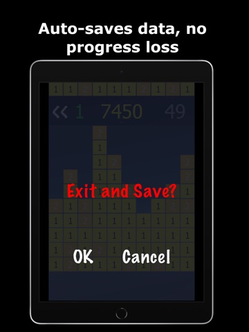 Crazy123: 100M Merge Challenge iPad screenshot