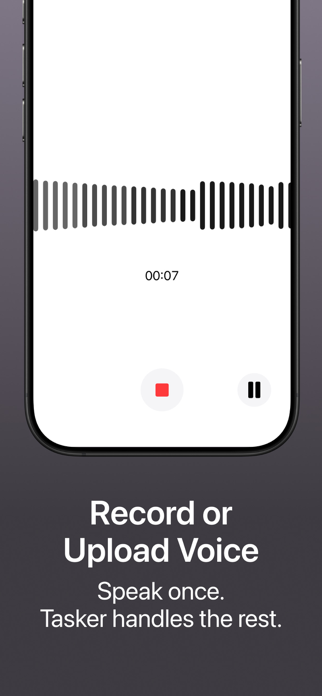 Tasker - Voice Task AI Agent Screenshot 5 of 5
