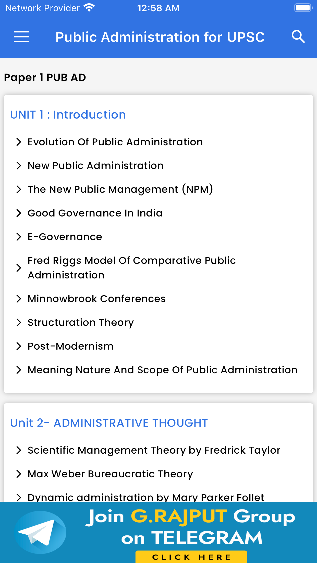 Public Administration for UPSC
