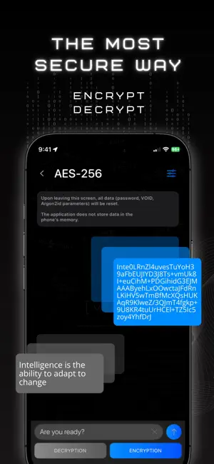 VOID – QR & File Encryption screenshot 4