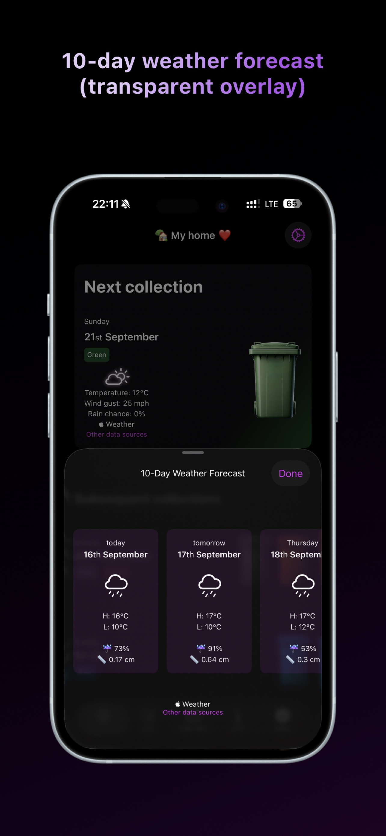 Renfrewshire Bin Schedule screenshot 3
