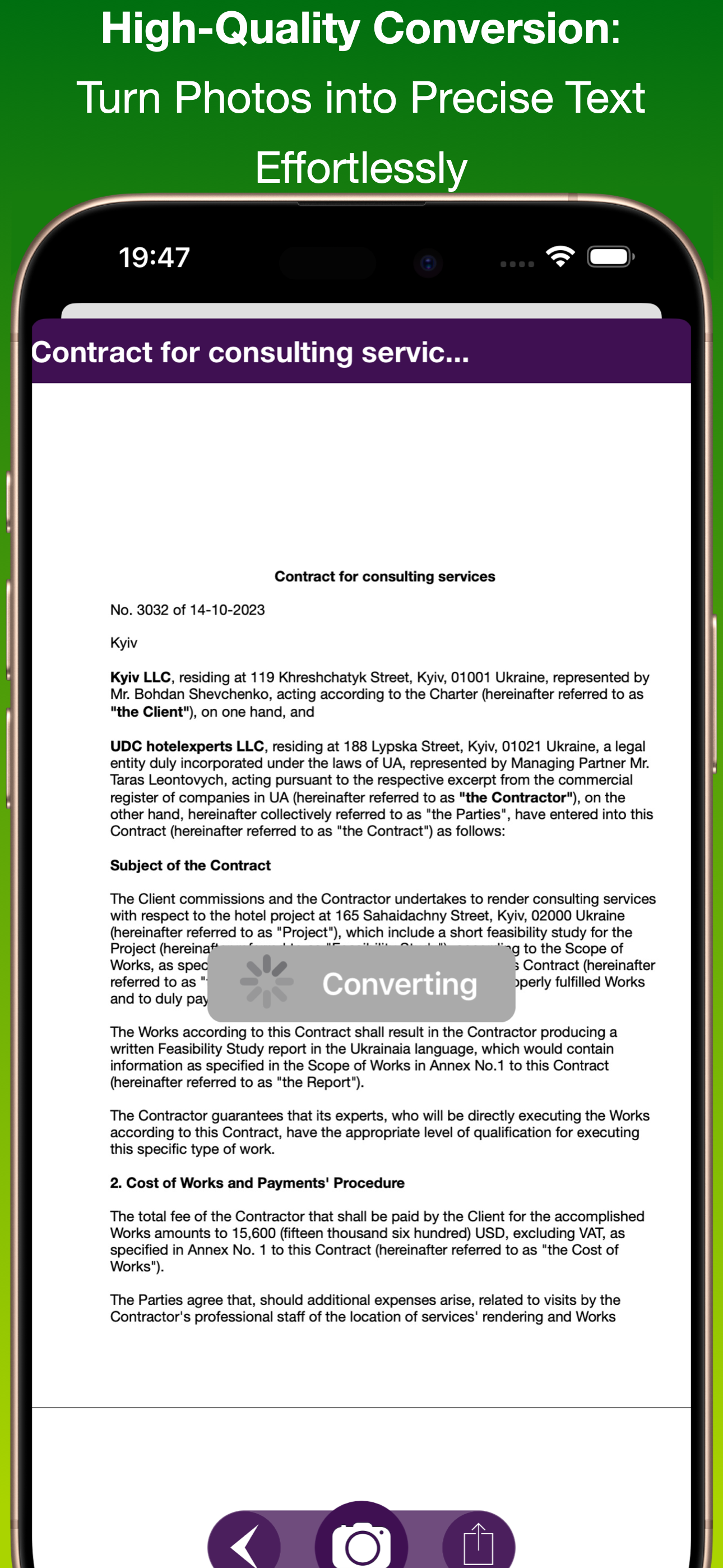 Contract