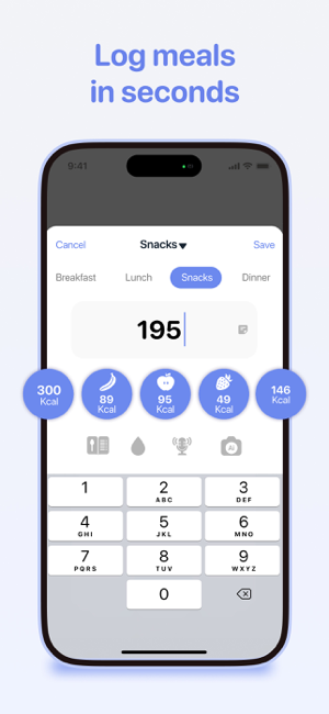 Calorie Counter Diet－Calory AI Screenshot