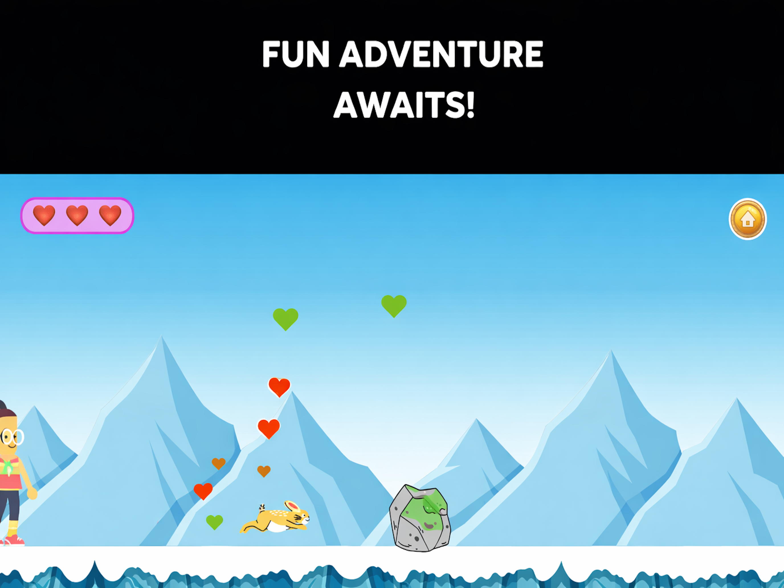 Bunny Runner: Fruit Adventure