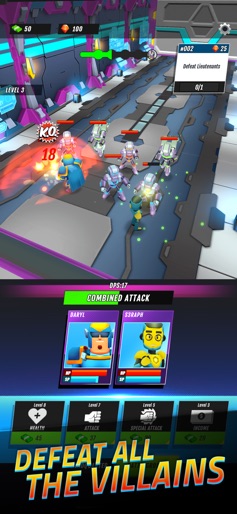 Superheroes Idle RPG League screenshot 6