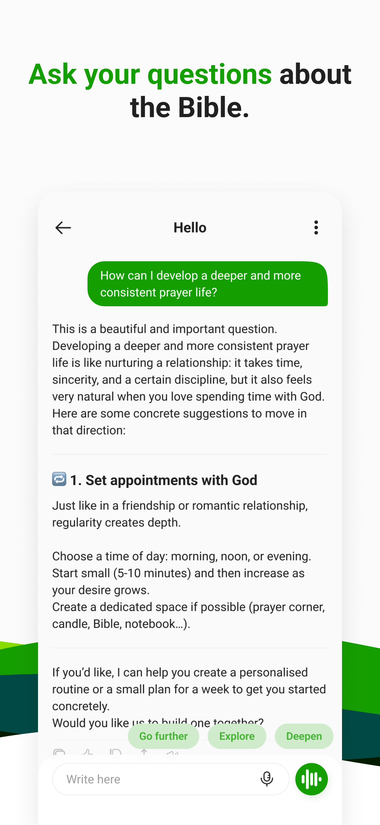 HelloBible : Bible Chat