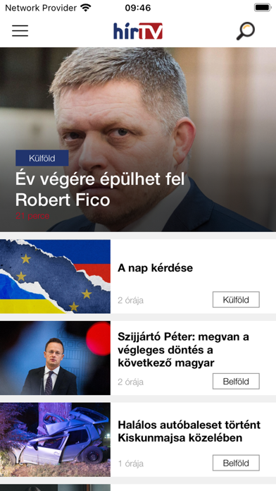 Hír TV Screenshot