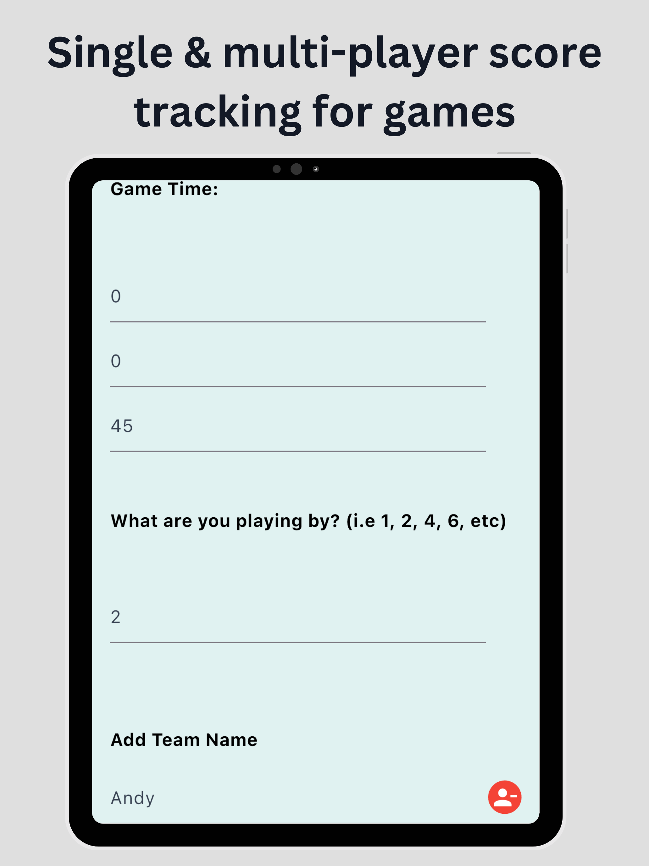 ScoreMate (Events & Scoring)