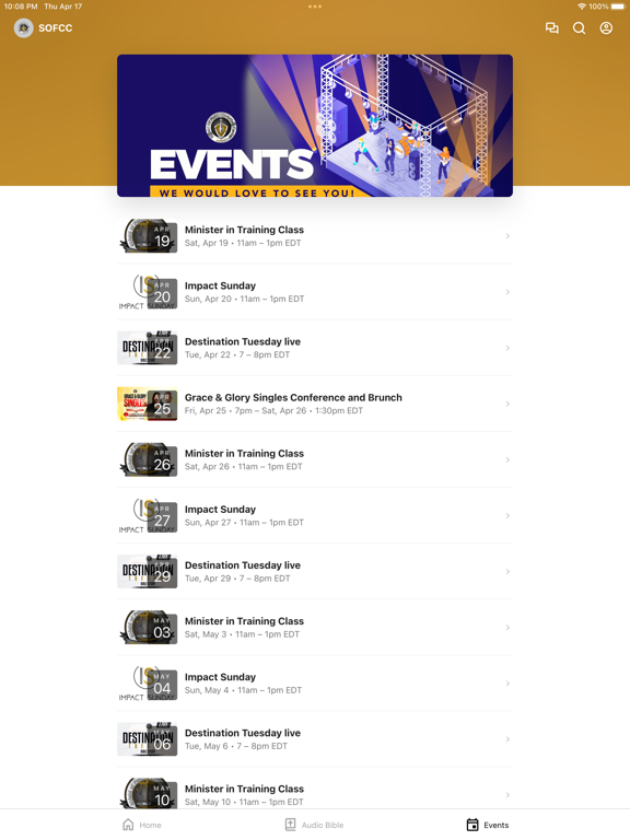 Shield Of Faith CC iPad screenshot 2 - Education app