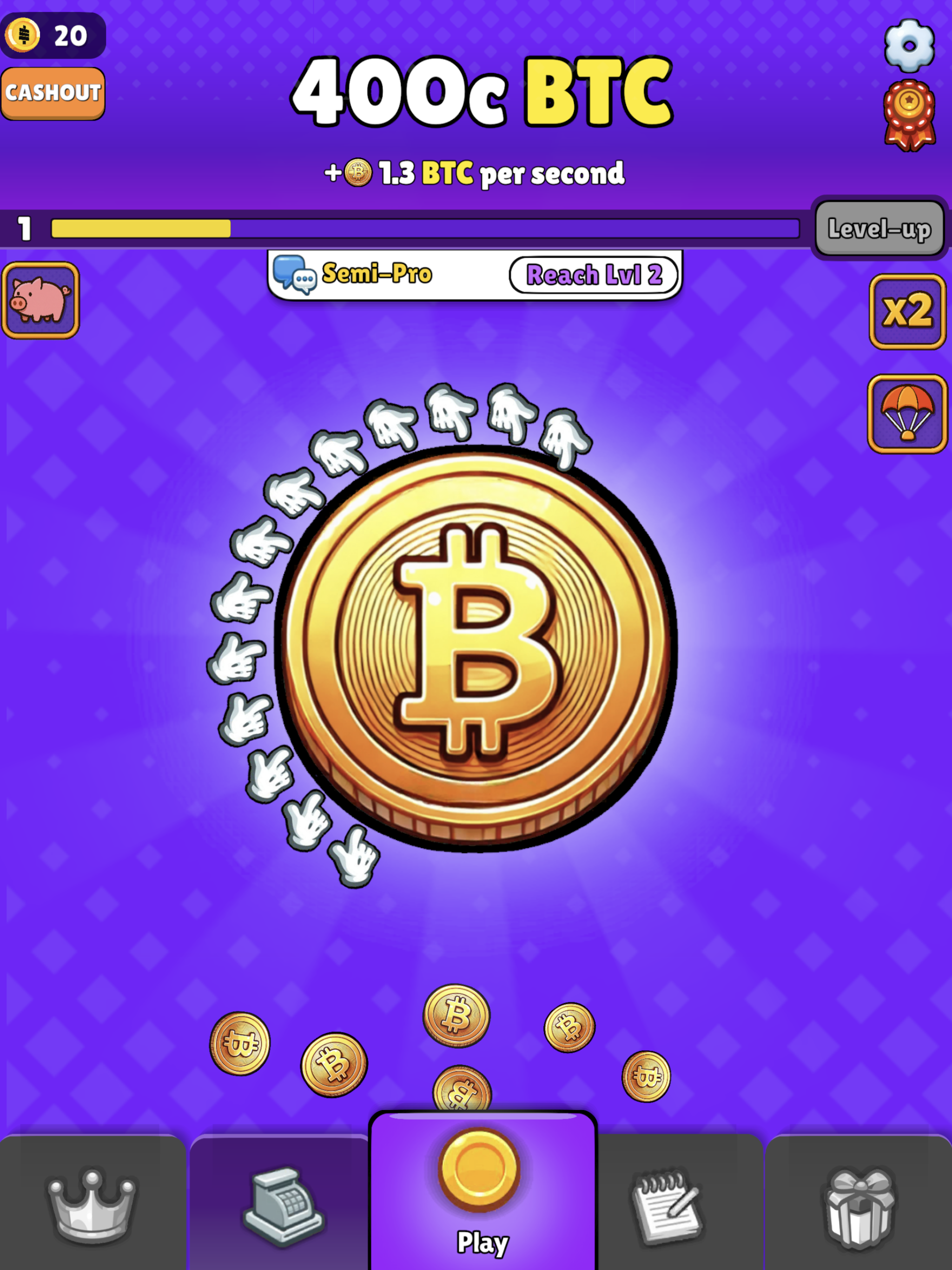 Bitcoin Click: Idle Clicker