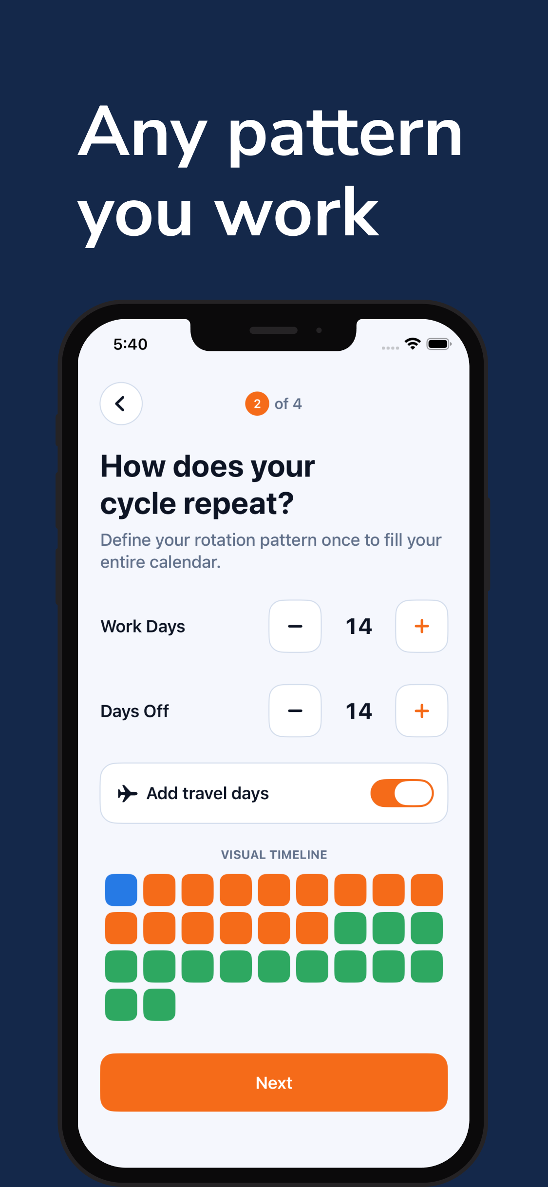 RotaDays: Shift Work Calendar screenshot 5
