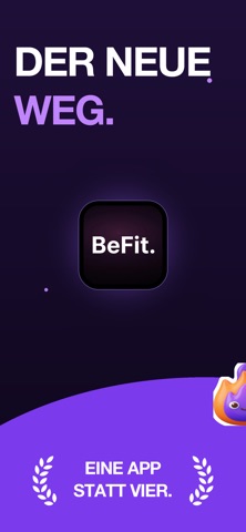 BeFit. iPhone screenshot