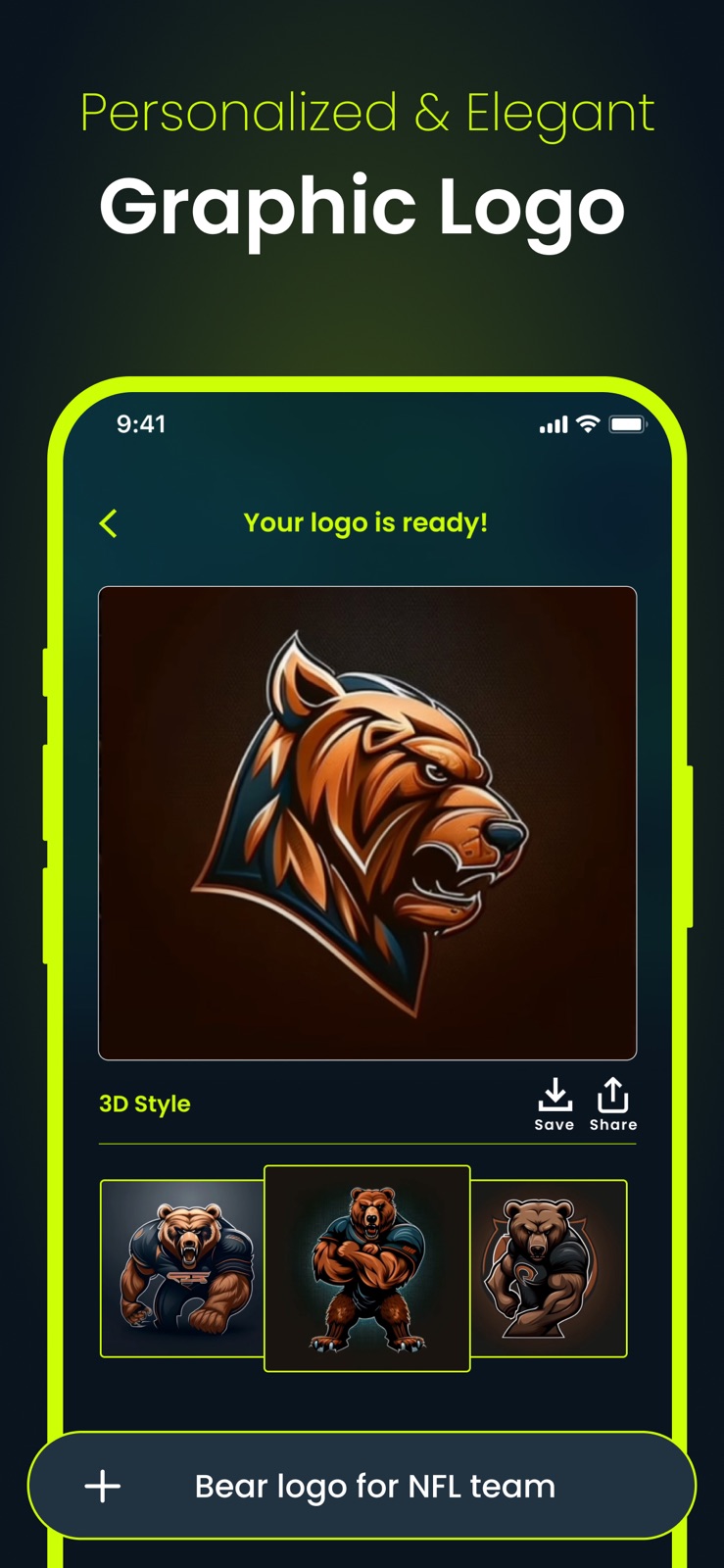Logotipo - AI Logo Generator iphone screenshot 3
