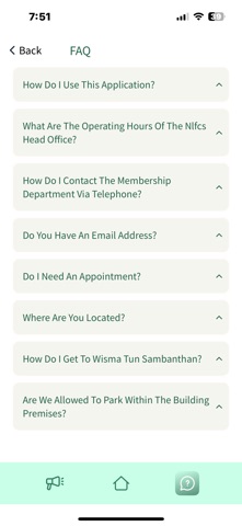 NLFCS Member App screenshot