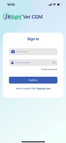 Insight CGM screenshot