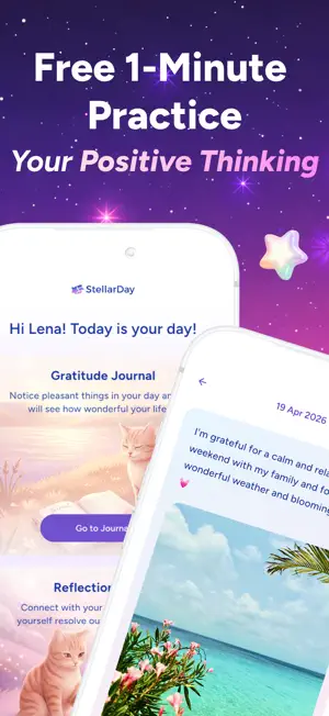 StellarDay: Gratitude Journal screenshot 1