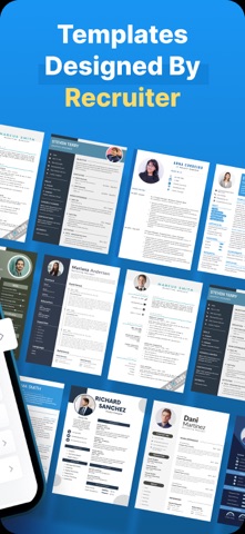 简历生成器, 智能专业的简历: Resume Builder screenshot