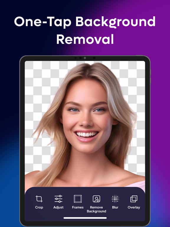 Retouch AI Photo Editor App iPad screenshot 5 - Photo & Video app
