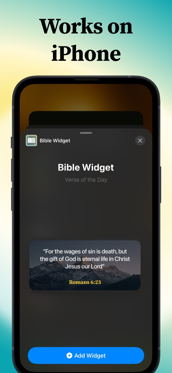 Lockscreen Bible Verse Widget screenshot 5