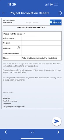 The Painters app iPhone screenshot