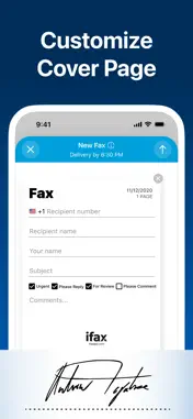 iFax App Send Fax From iPhone screenshot 5