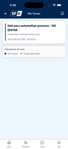 App Santa Fe iPhone screenshot 5