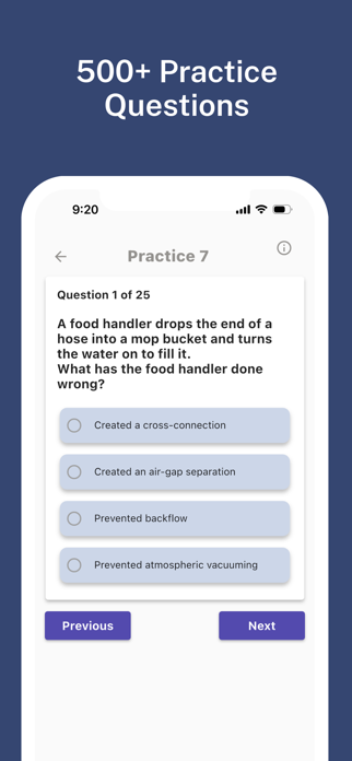ServSafe Practice Test : 2025 Screenshot 2 of 5