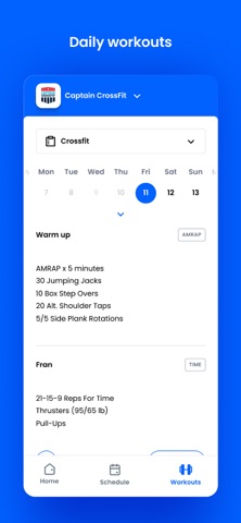 Captain CrossFit screenshot