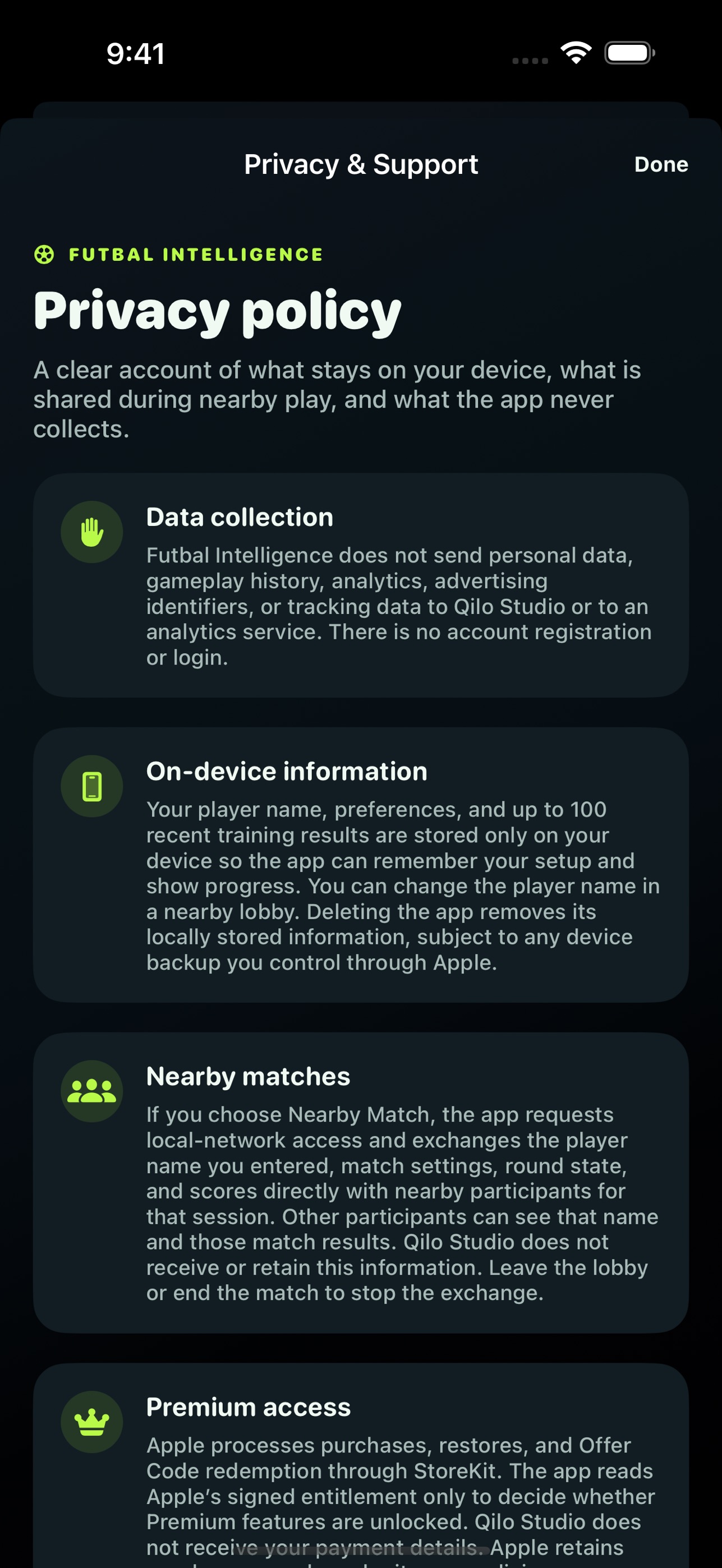 Screenshot 9 of Futbal Intelligence